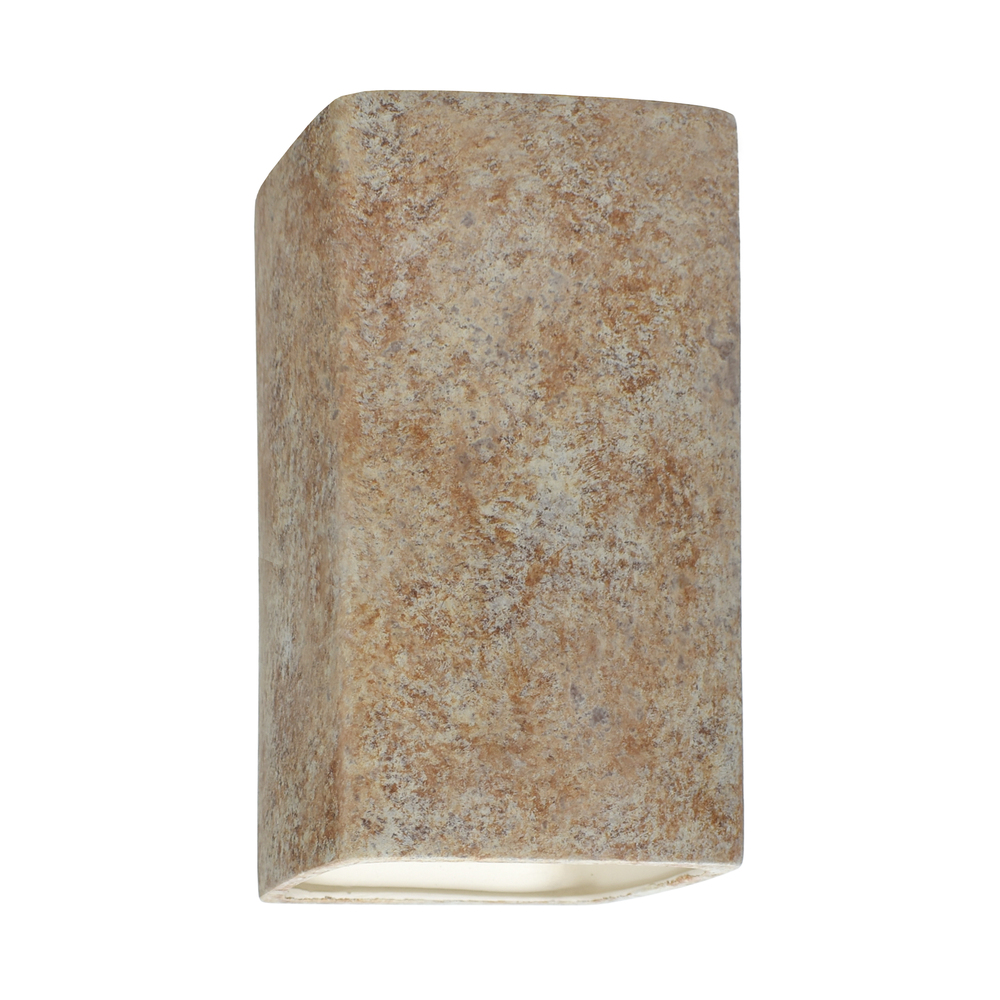 Small Rectangle - Open Top & Bottom - LED