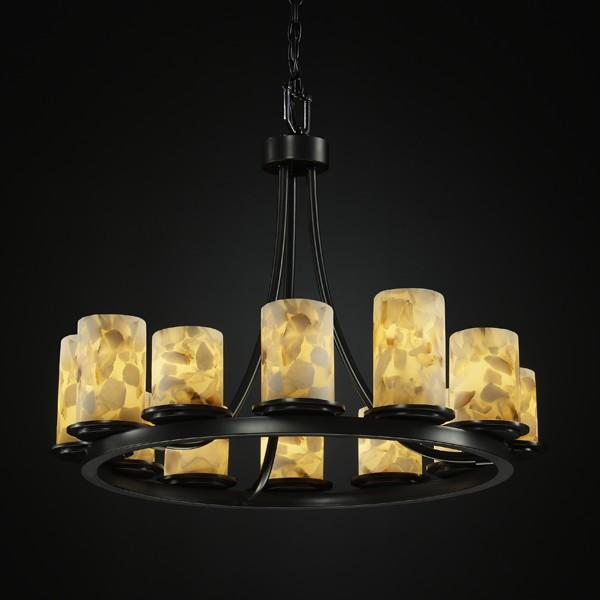 Dakota 12-Light Ring Chandelier (Short)