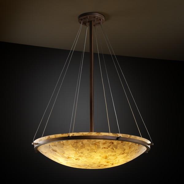 48" Round Pendant Bowl w/ Ring