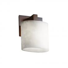 Justice Design Group CLD-8931-30-NCKL - Modular 1-Light Wall Sconce (ADA)