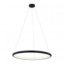 Justice Design Group NSH-4484-MBLK - Circola 36â€ LED Ring Pendant