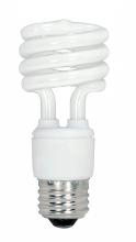 Satco Products Inc. S6236 - 13 Watt; Mini Spiral Compact Fluorescent; 4100K; 82 CRI; Medium base; 120 Volt; 4-pack