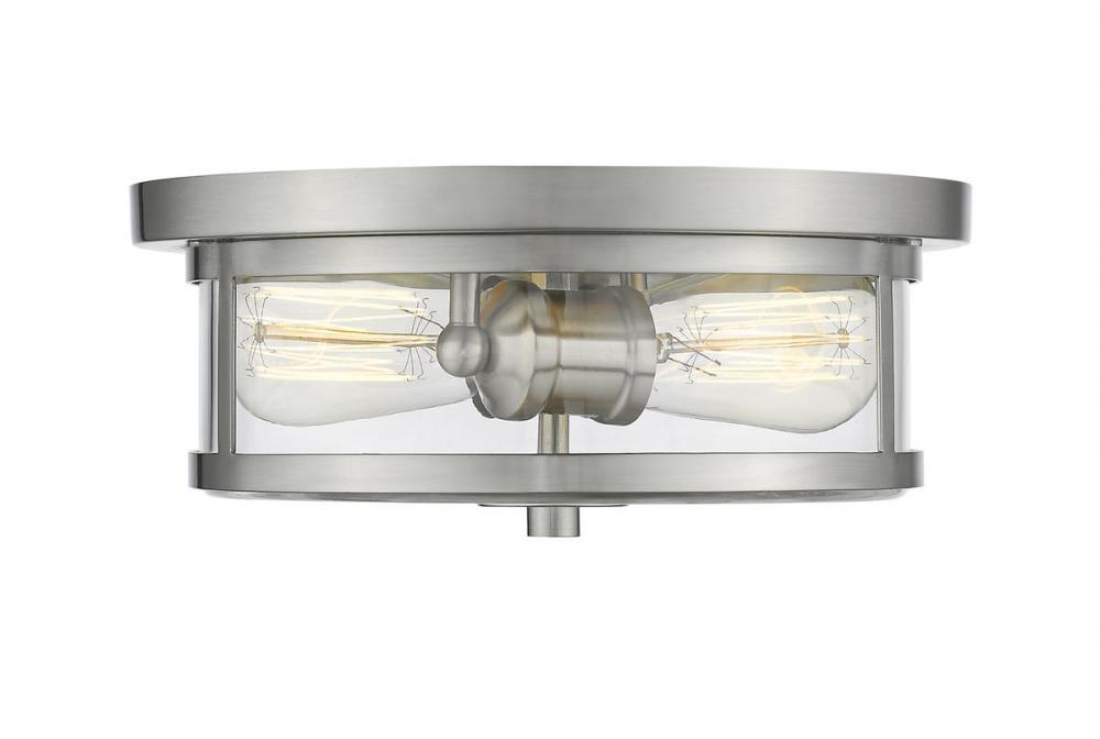 2 Light Flush Mount