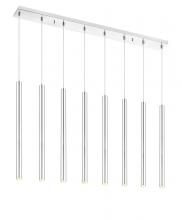 Z-Lite 917MP24-CH-LED-8LCH - 8 Light Linear Chandelier