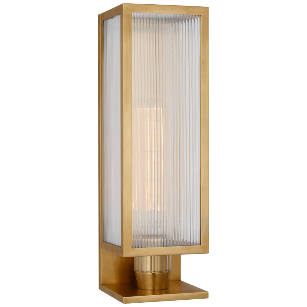 York 16" Single Box Outdoor Sconce