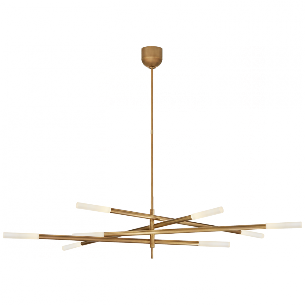 Rousseau Grande Eight Light Articulating Chandelier