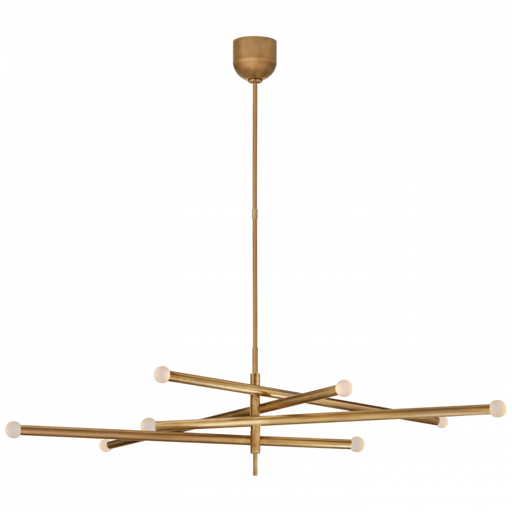 Rousseau Grande Eight Light Articulating Chandelier