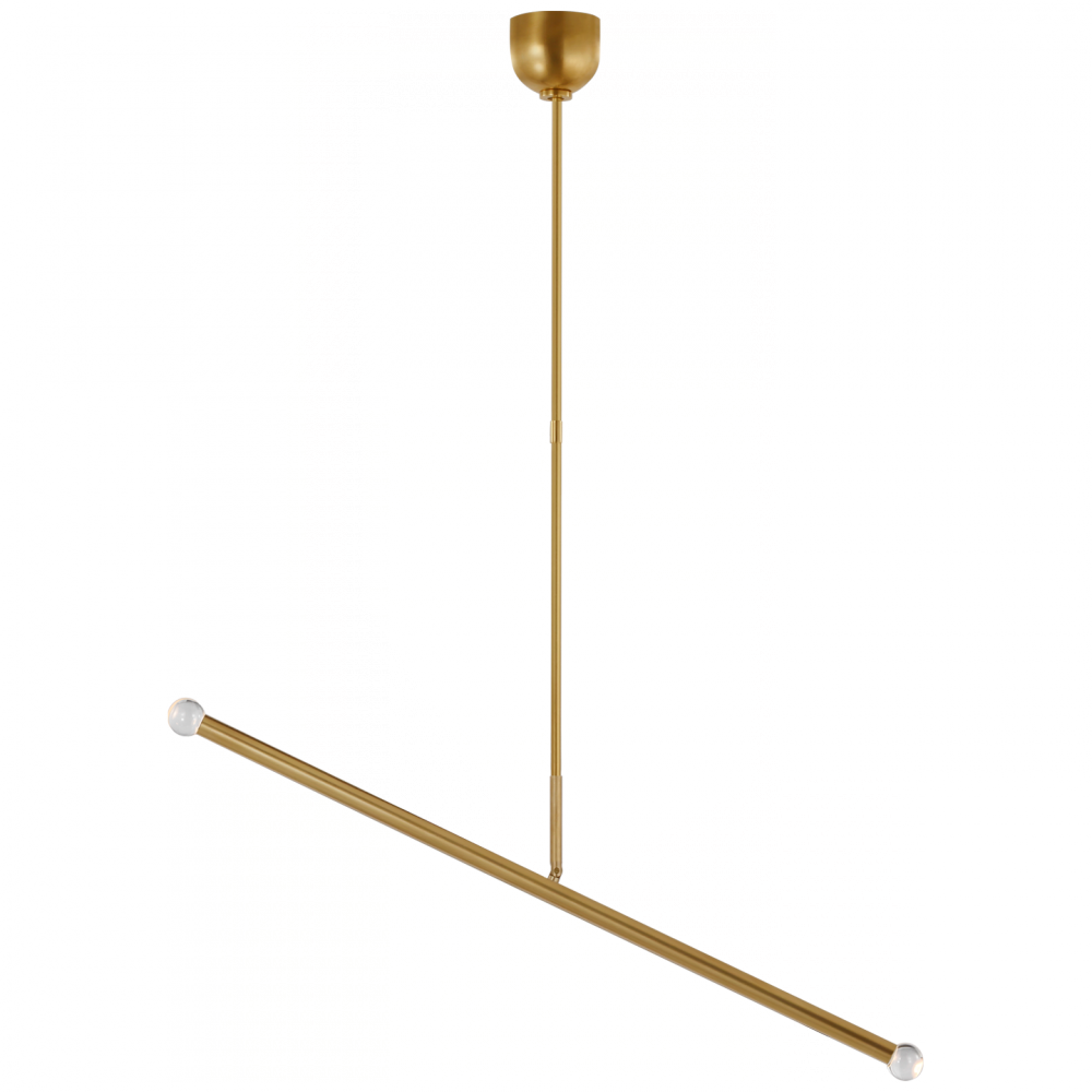 Rousseau Large Articulating Linear Chandelier