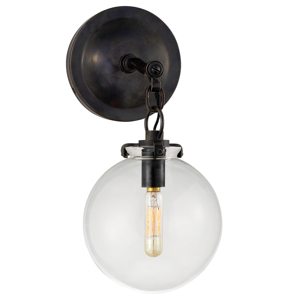 Katie Small Globe Sconce