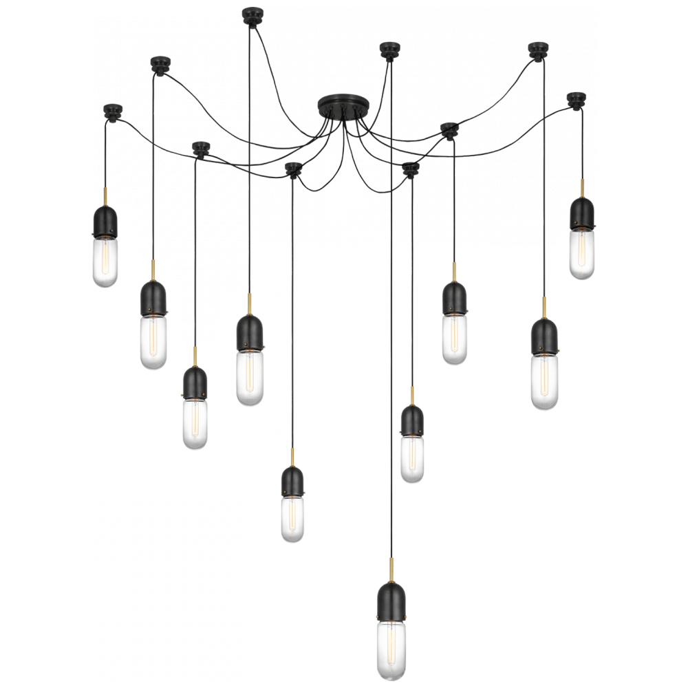 Junio 10-Light Chandelier