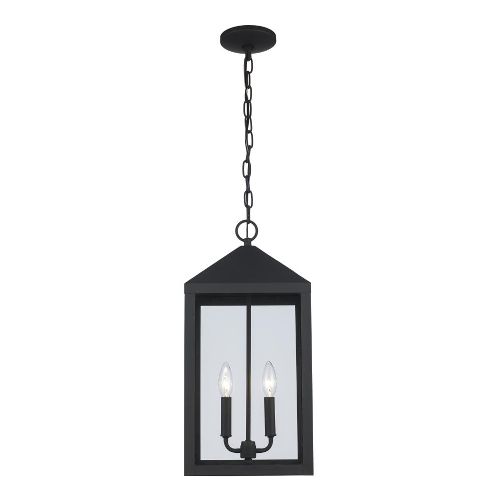 Tempest Outdoor Hanging Lights Black