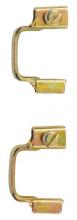 Westinghouse 7055100 - Two Brass Finish CompactFluorescent LampHarp Expanders