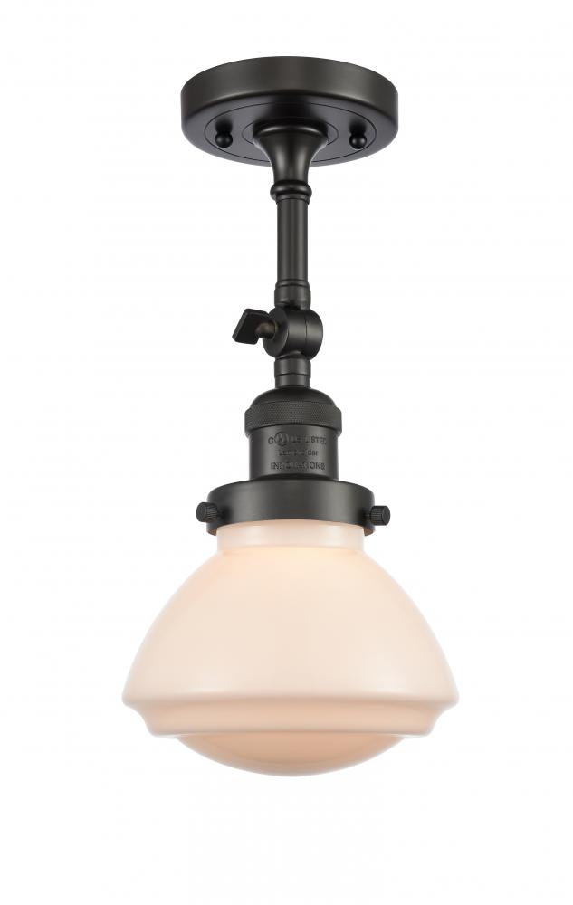 Olean - 1 Light - 7 inch - Oil Rubbed Bronze - Semi-Flush Mount