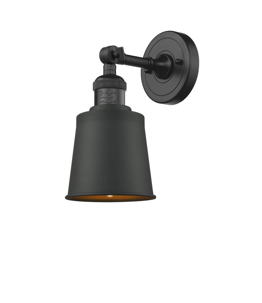 Addison - 1 Light - 5 inch - Matte Black - Sconce