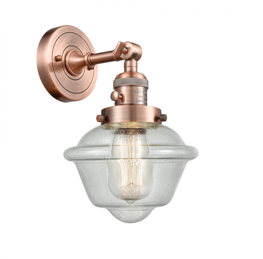 Oxford - 1 Light - 8 inch - Antique Copper - Sconce