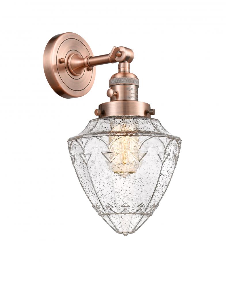 Bullet - 1 Light - 7 inch - Antique Copper - Sconce