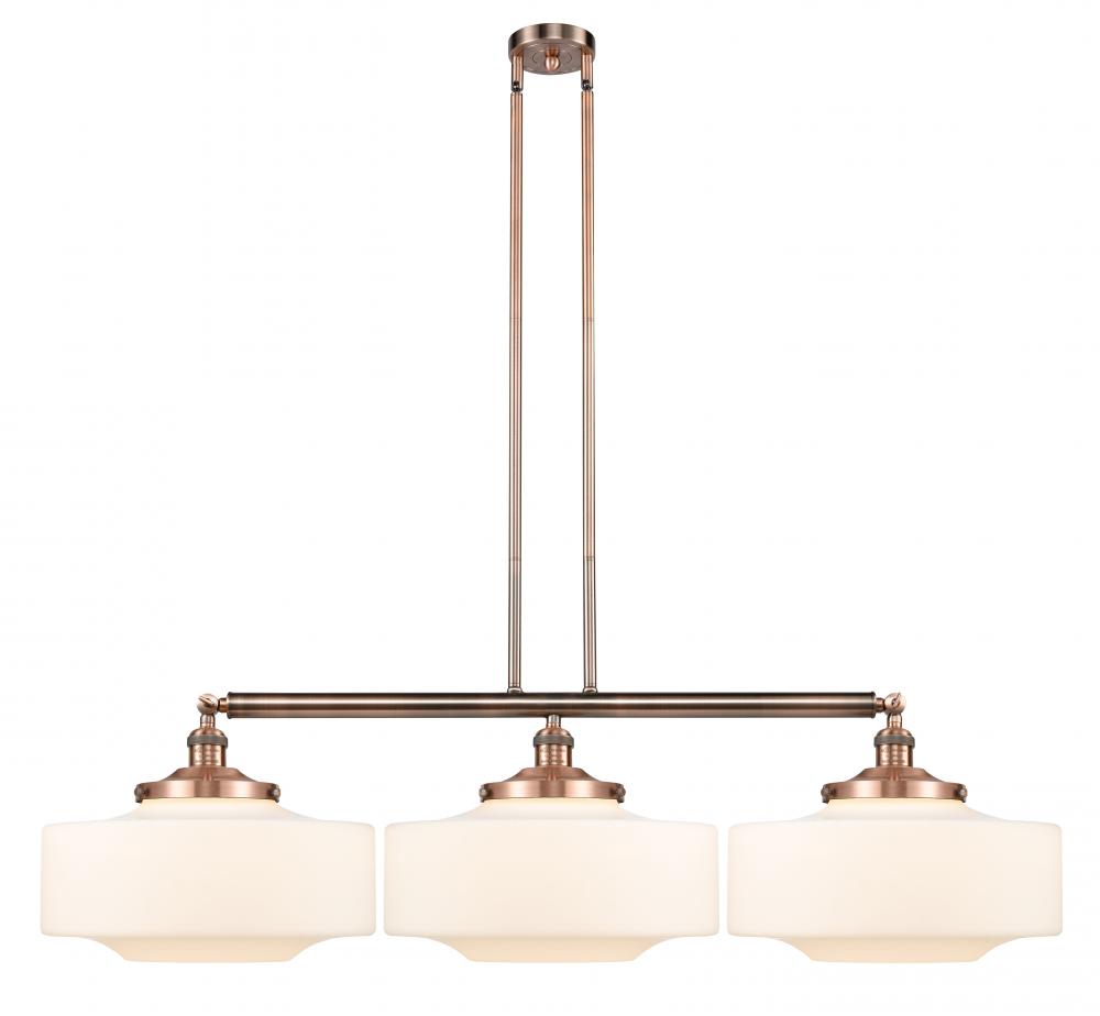 Bridgeton - 3 Light - 50 inch - Satin Gold - Stem Hung - Island Light