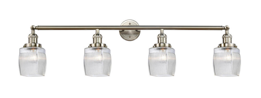 Colton - 4 Light - 42 inch - Brushed Satin Nickel - Bath Vanity Light