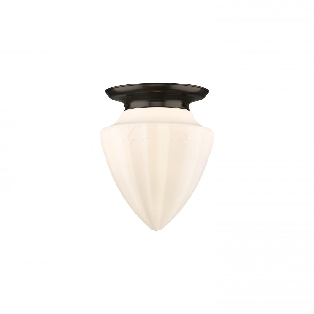 Beacon - 1 Light - 14 inch - Oil Rubbed Bronze - Flush Mount