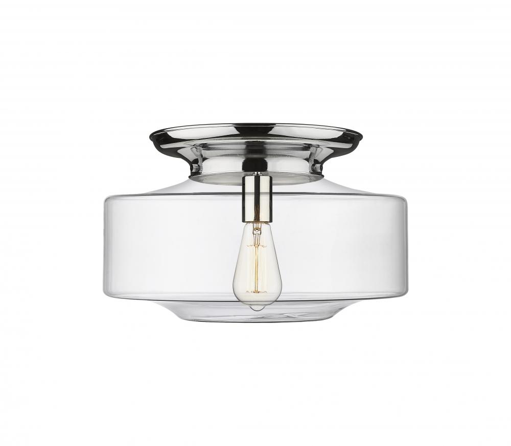 Bridgeton - 1 Light - 16 inch - Polished Chrome - Flush Mount