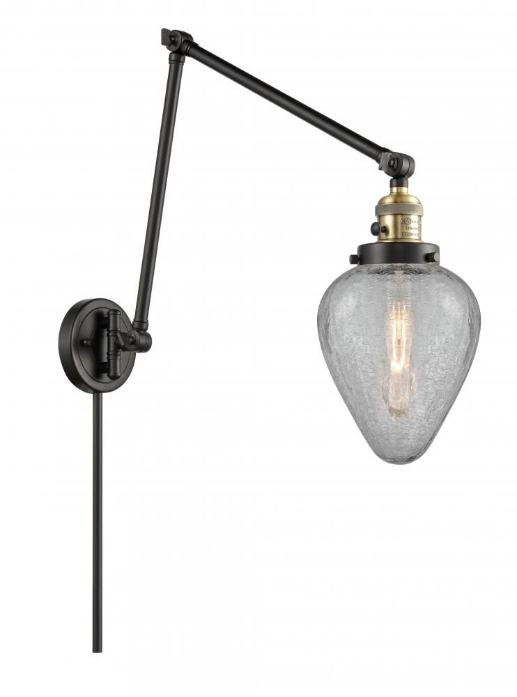 Geneseo - 1 Light - 8 inch - Black Antique Brass - Swing Arm