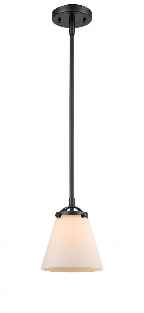 Cone - 1 Light - 6 inch - Oil Rubbed Bronze - Cord hung - Mini Pendant