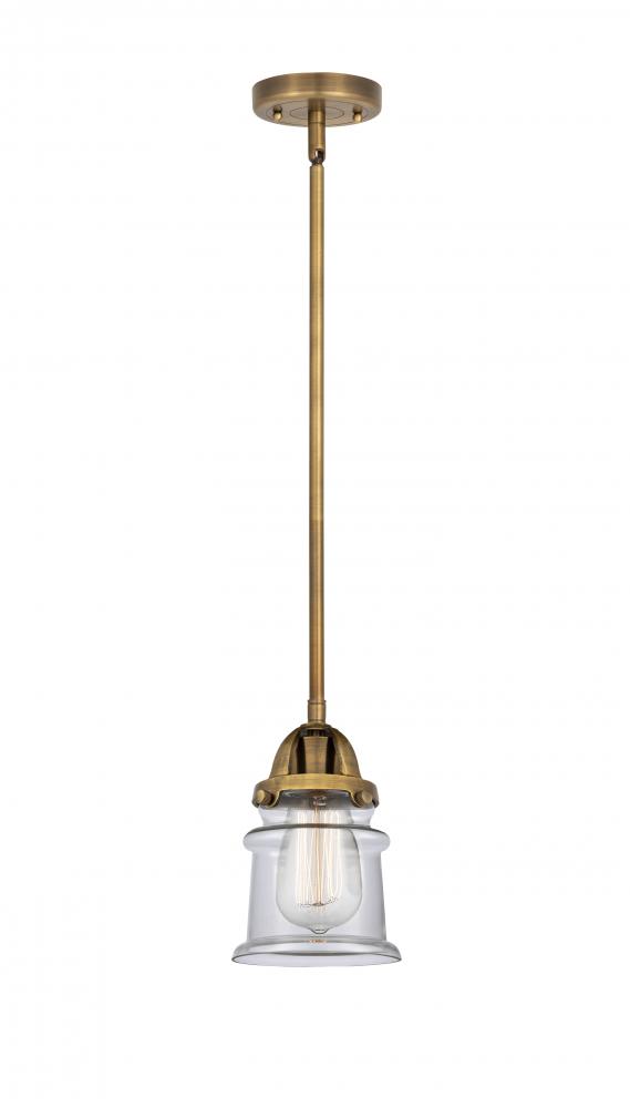 Canton - 1 Light - 5 inch - Brushed Brass - Cord hung - Mini Pendant