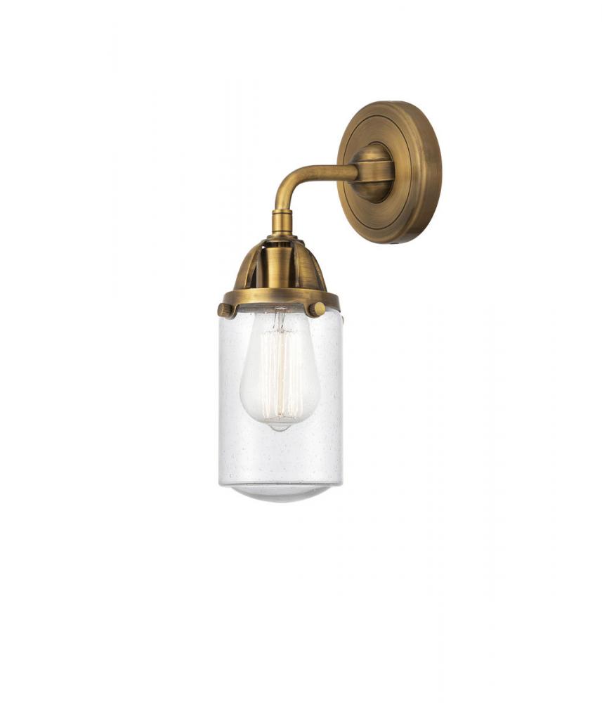 Dover - 1 Light - 5 inch - Brushed Brass - Sconce