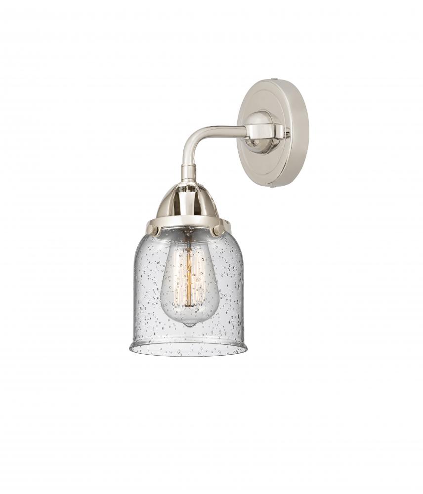 Bell - 1 Light - 5 inch - Polished Nickel - Sconce