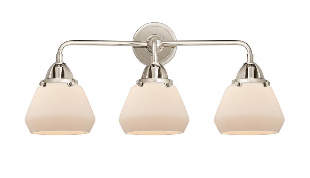 Fulton - 3 Light - 25 inch - Polished Nickel - Bath Vanity Light