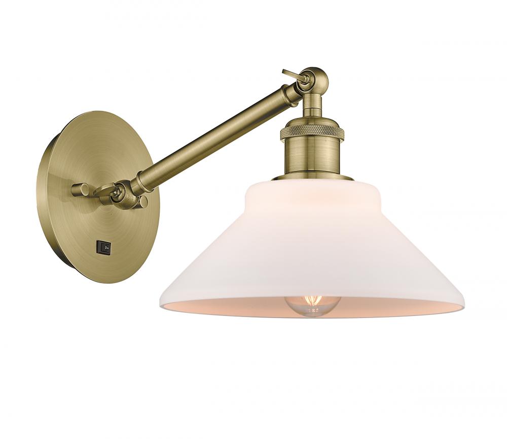 Orwell - 1 Light - 8 inch - Satin Gold - Sconce