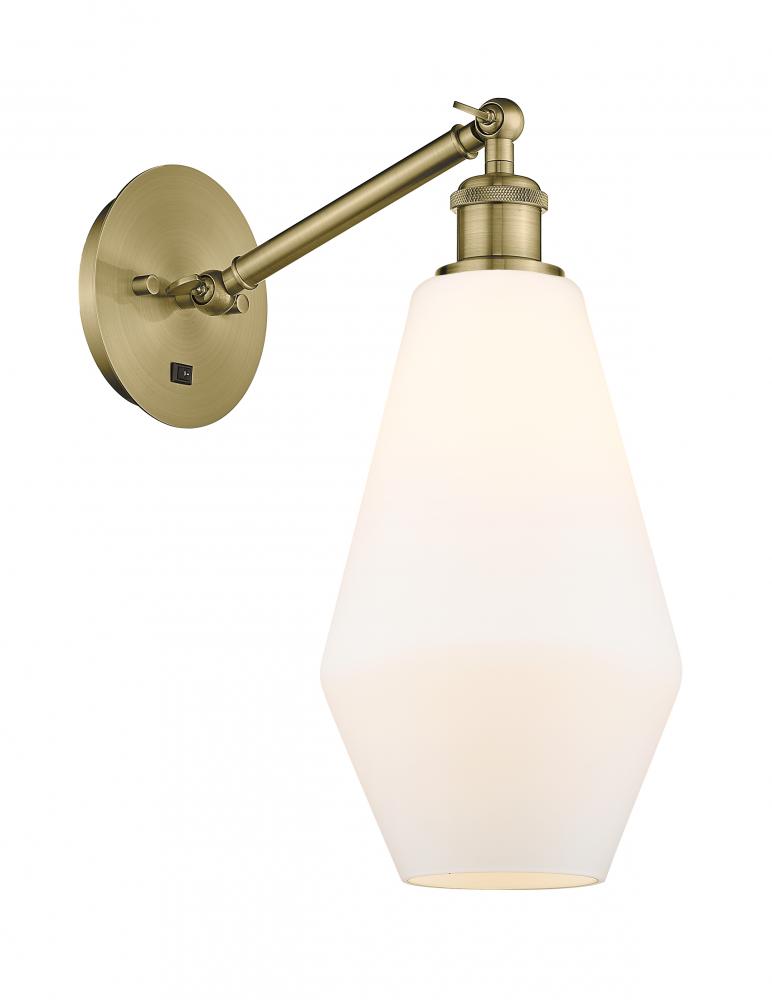 Cindyrella - 1 Light - 7 inch - Satin Gold - Sconce