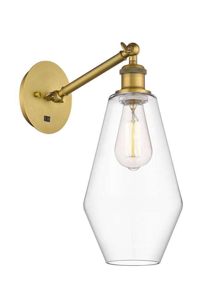 Cindyrella - 1 Light - 7 inch - Brushed Brass - Sconce