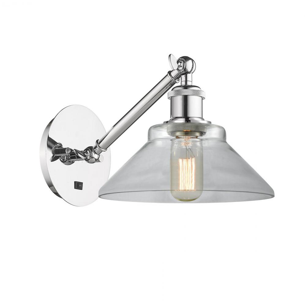 Orwell - 1 Light - 8 inch - Polished Chrome - Sconce