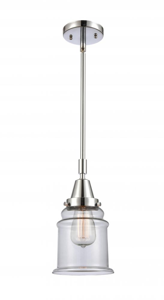 Canton - 1 Light - 7 inch - Polished Chrome - Mini Pendant