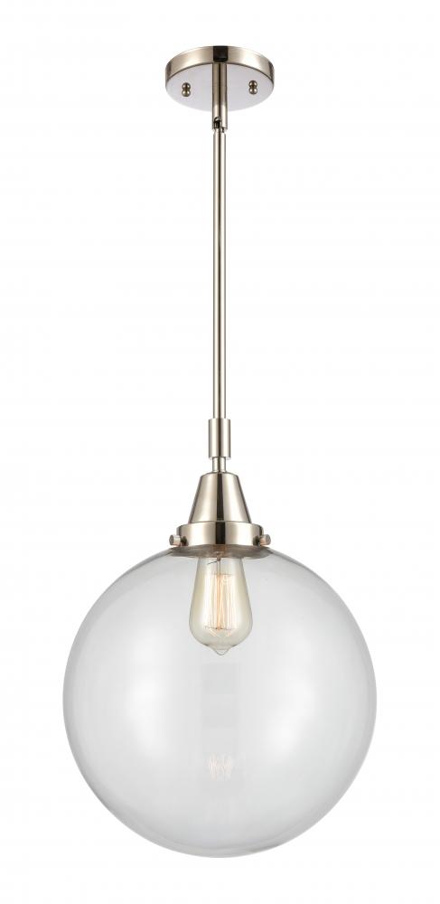 Beacon - 1 Light - 12 inch - Polished Nickel - Mini Pendant