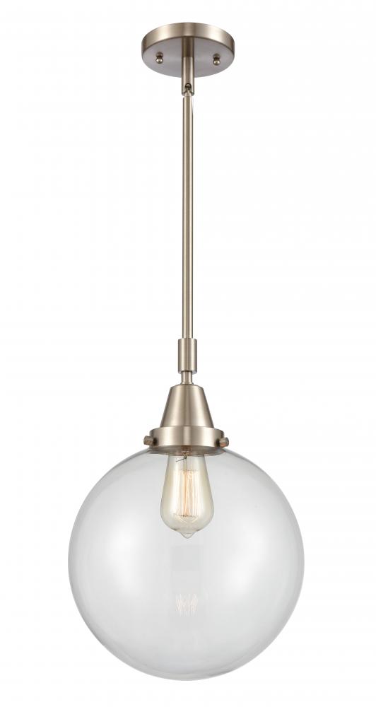 Beacon - 1 Light - 10 inch - Brushed Satin Nickel - Mini Pendant