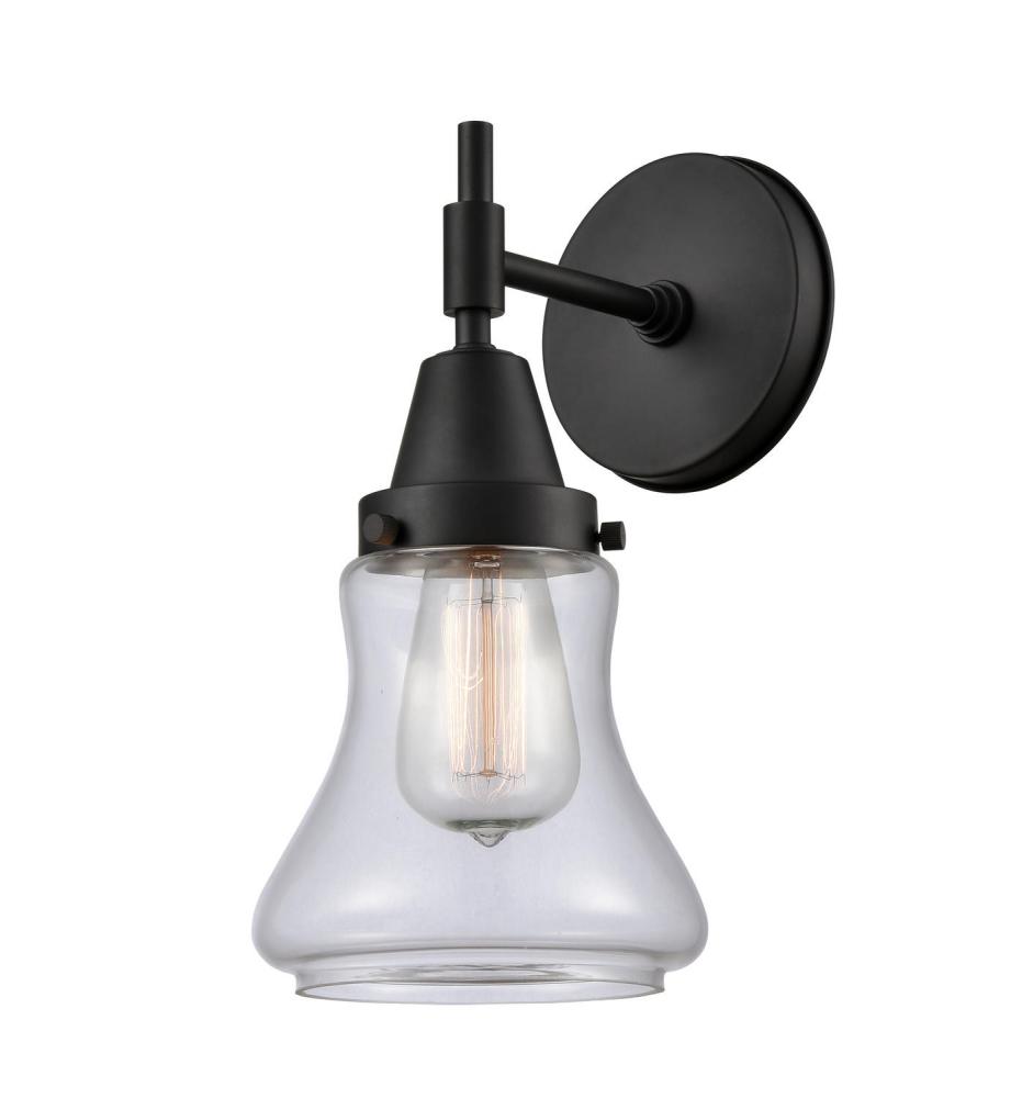 Bellmont - 1 Light - 6 inch - Matte Black - Sconce