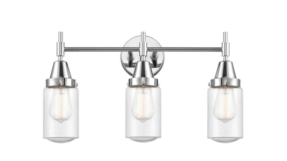 Dover - 3 Light - 23 inch - Polished Chrome - Bath Vanity Light