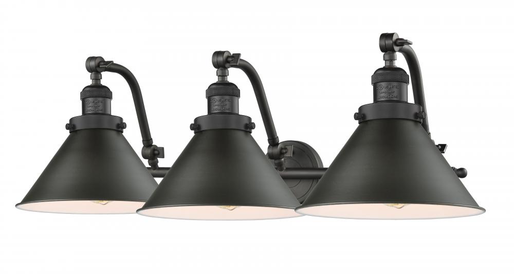 Briarcliff 3 Light Bath Vanity Light