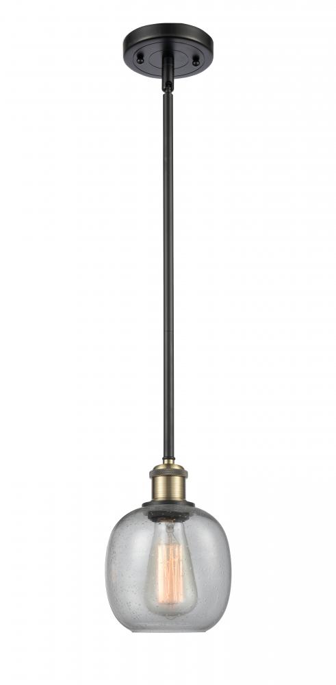 Belfast - 1 Light - 6 inch - Black Antique Brass - Mini Pendant