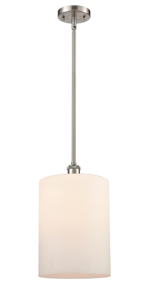 Cobbleskill - 1 Light - 9 inch - Brushed Satin Nickel - Mini Pendant