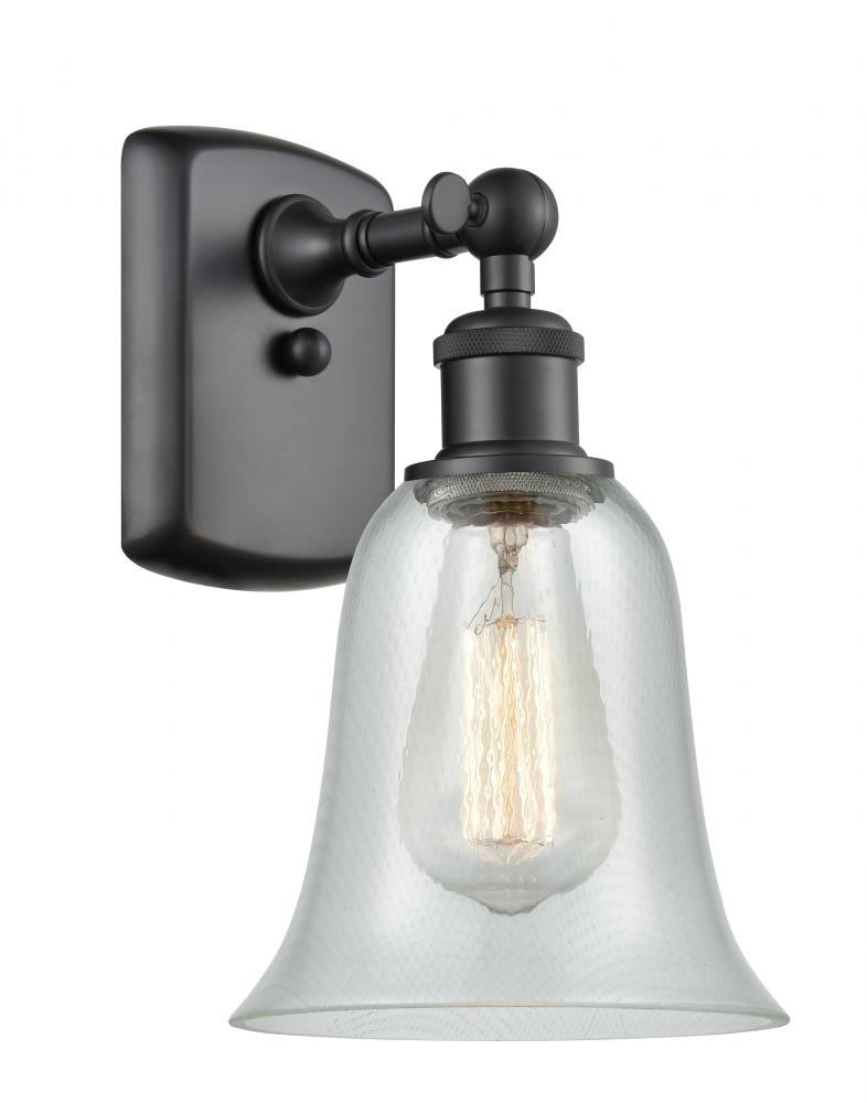 Hanover - 1 Light - 6 inch - Matte Black - Sconce