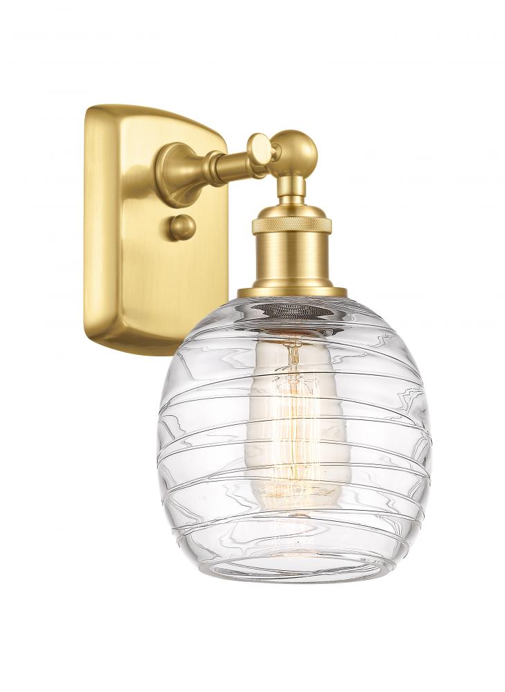 Belfast - 1 Light - 6 inch - Satin Gold - Sconce