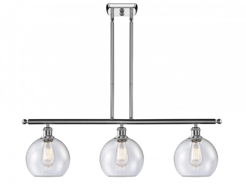 Athens - 3 Light - 36 inch - Polished Chrome - Cord hung - Island Light