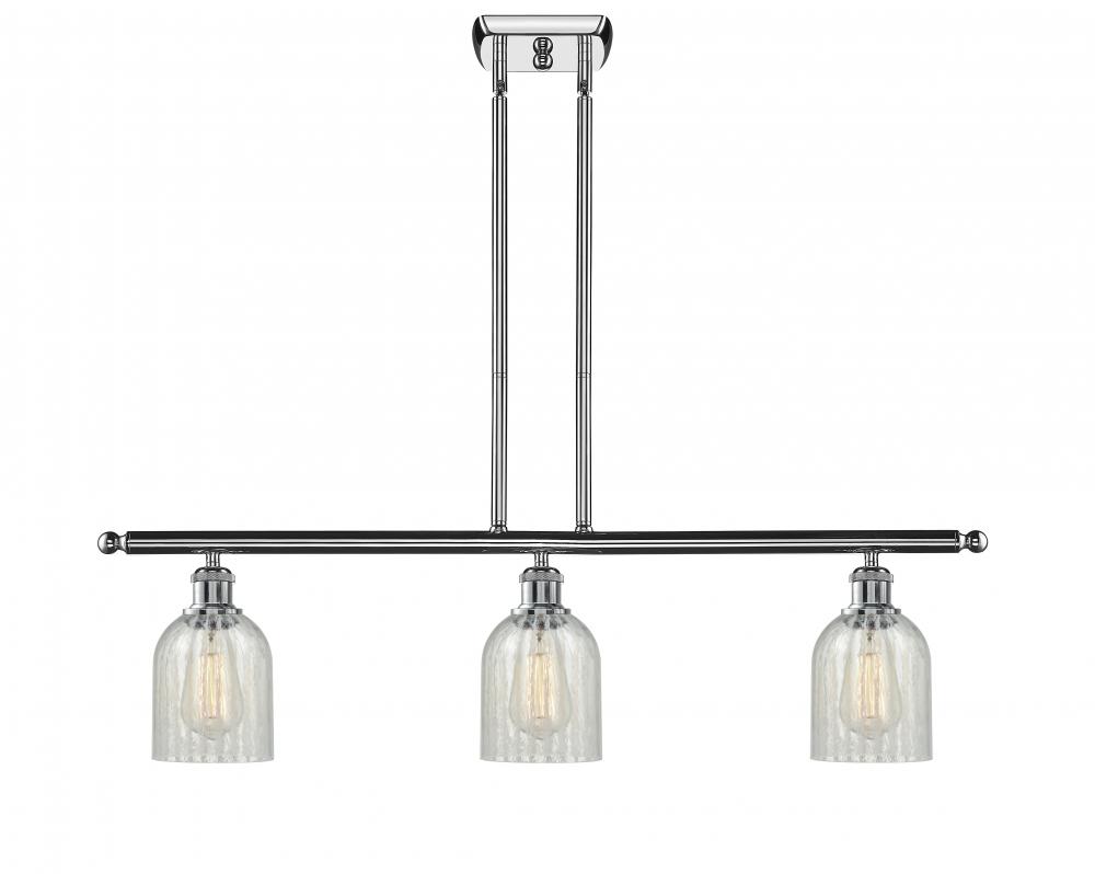 Caledonia - 3 Light - 36 inch - Polished Chrome - Cord hung - Island Light