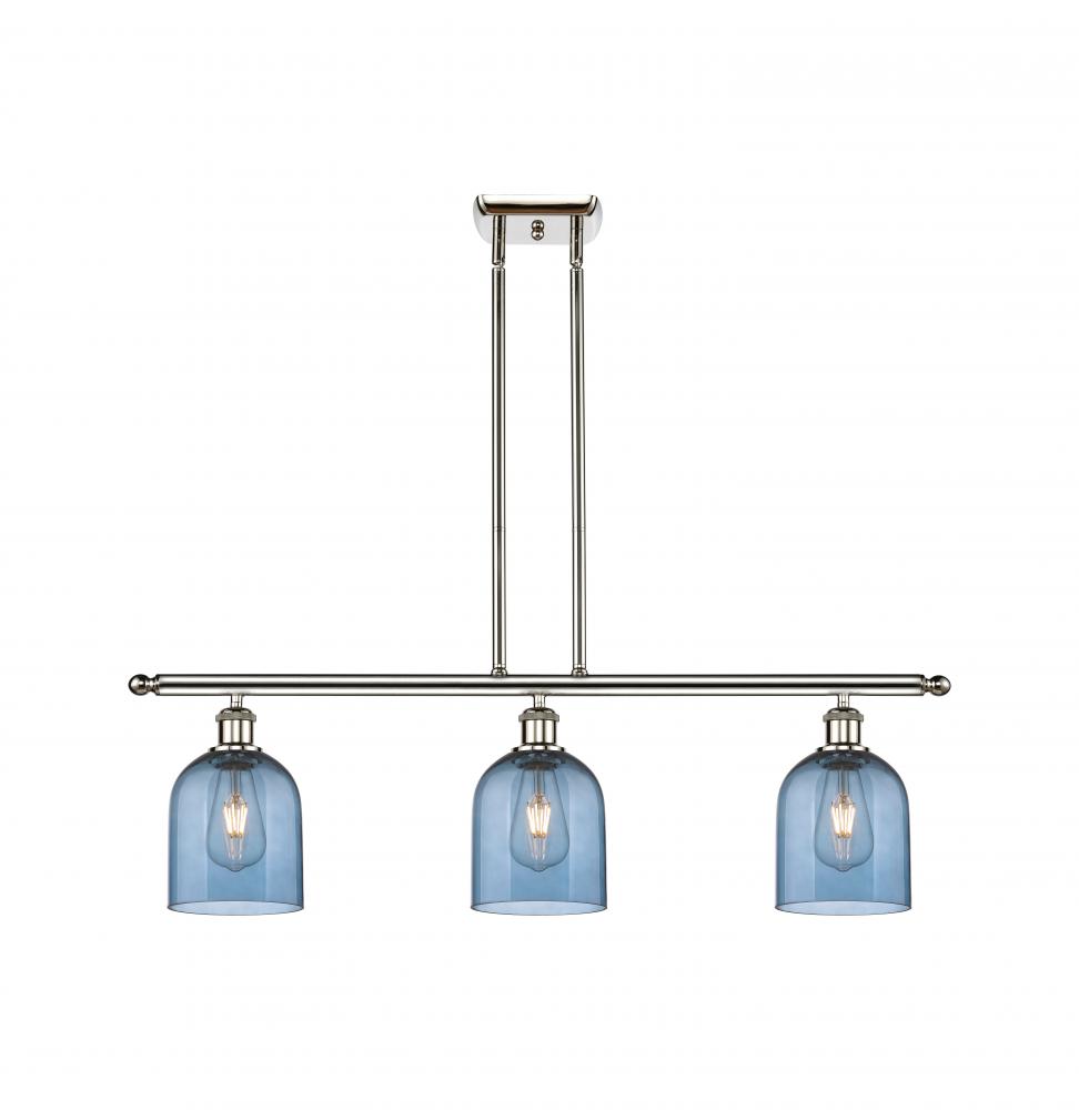 Bella - 3 Light - 36 inch - Polished Nickel - Cord hung - Island Light