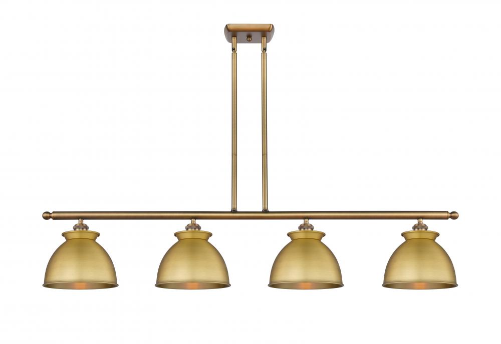 Adirondack - 4 Light - 48 inch - Brushed Brass - Cord hung - Island Light