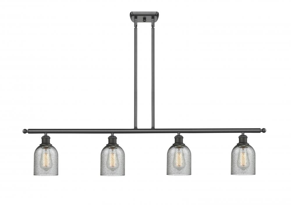 Caledonia - 4 Light - 48 inch - Oil Rubbed Bronze - Cord hung - Island Light