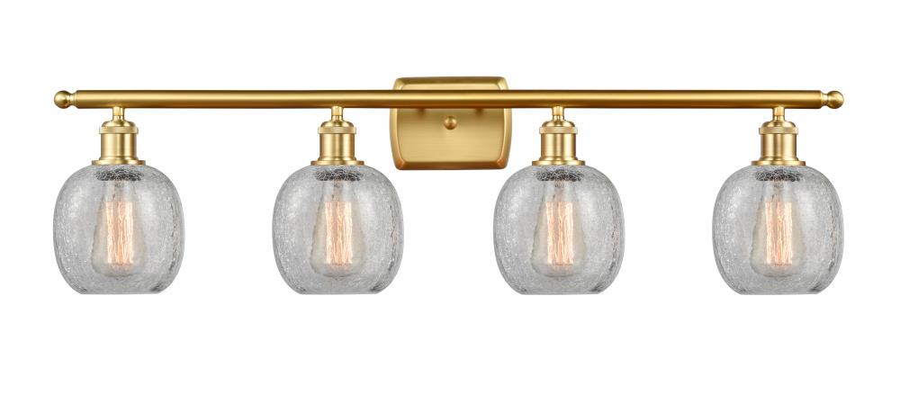 Belfast - 4 Light - 36 inch - Satin Gold - Bath Vanity Light